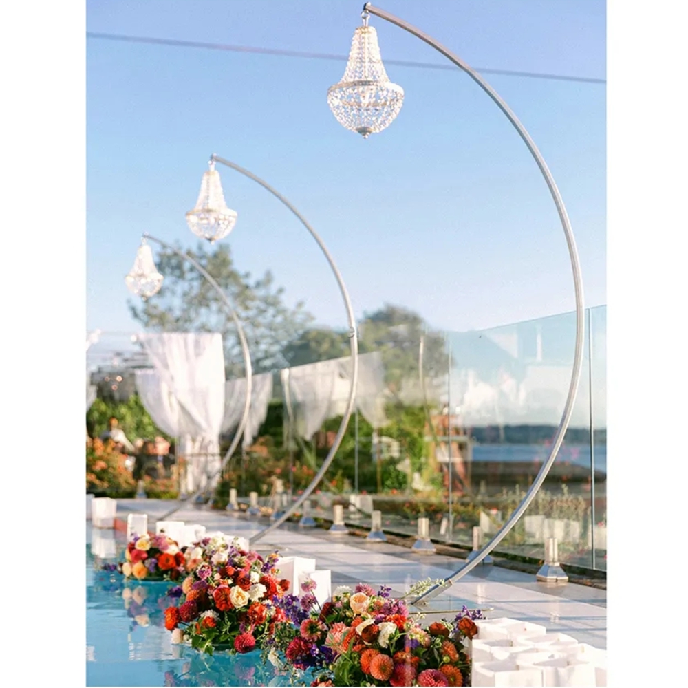 Outdoor Furniture Supplier - 8 szt. metalowych stojaków z żelazną