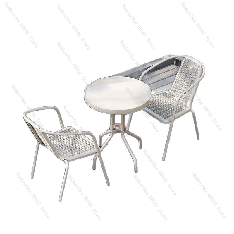 Outdoor Furniture Table And Chairs - Zestaw mebli na balkon: składany stół
