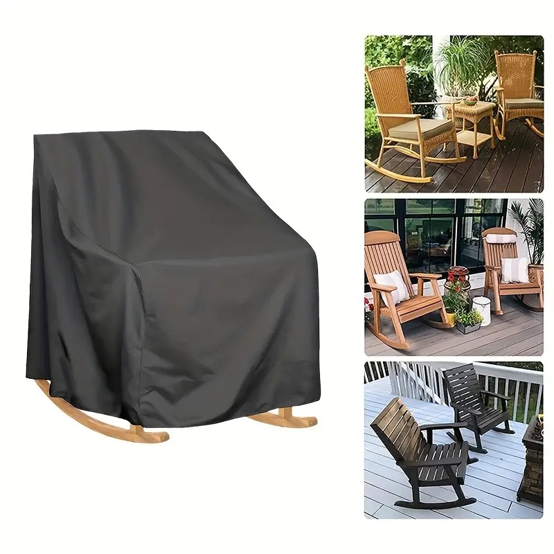 Outdoor Furniture Fabric - Wytrzymały pokrowiec na fotel bujany z