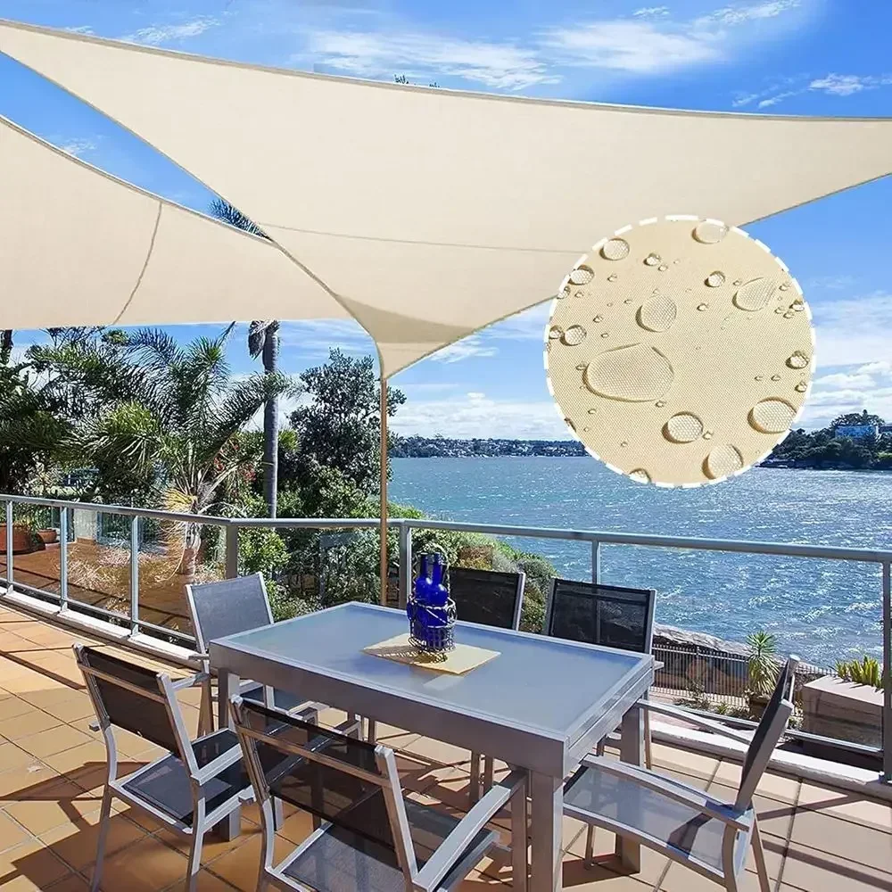 Sun Sail Shade - Żagiel przeciwsłoneczny, wodoodporny żagiel przeciwsłoneczny, markiza
