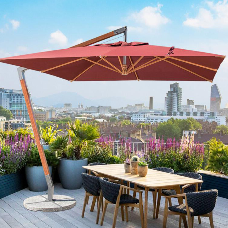 Outdoor Furniture Supplier - Parasol ogrodowy wiszący, koncentryczny, do wypoczynku