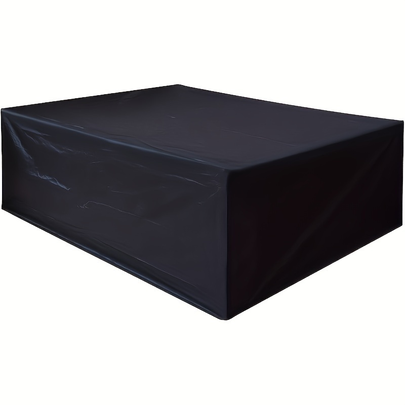 Outdoor Furniture Black - Czarna osłona na meble ogrodowe, pokrowiec