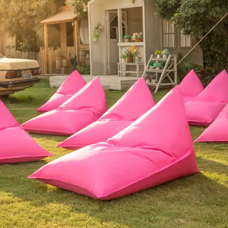 Outdoor Furniture Yellow - Różowe Unikatowe Żółte Sofy Białe Wodoodporne