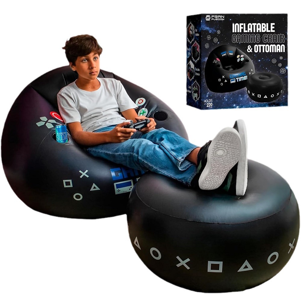 Outdoor Furniture Black - Kreatywne krzesło gamingowe do e-sportu z