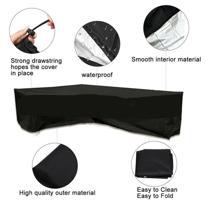 Wodoodporny pokrowiec na meble – Outdoor Furniture Black recenzja i cena