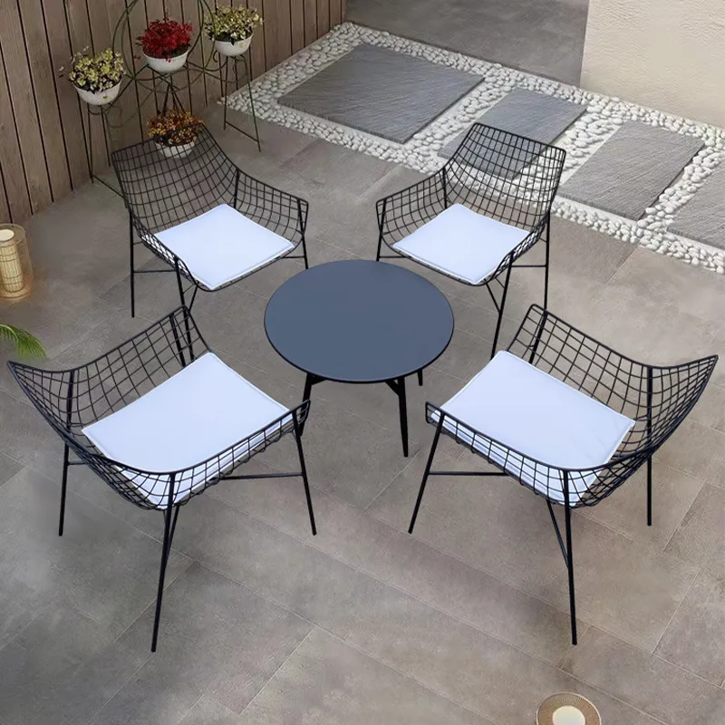 Zestaw mebli ogrodowych z kute – Outdoor Furniture For Cafe recenzja i cena