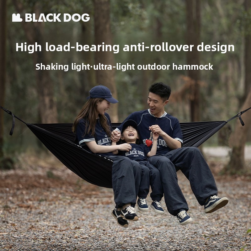 Hamak spadochronowy Black Dog  – Outdoor Furniture Black recenzja i cena