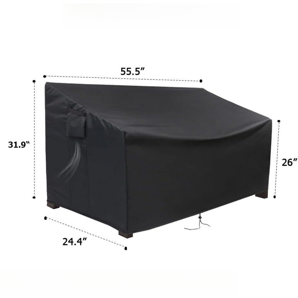 Wytrzymały pokrowiec na sofę o – Outdoor Furniture Black recenzja i cena