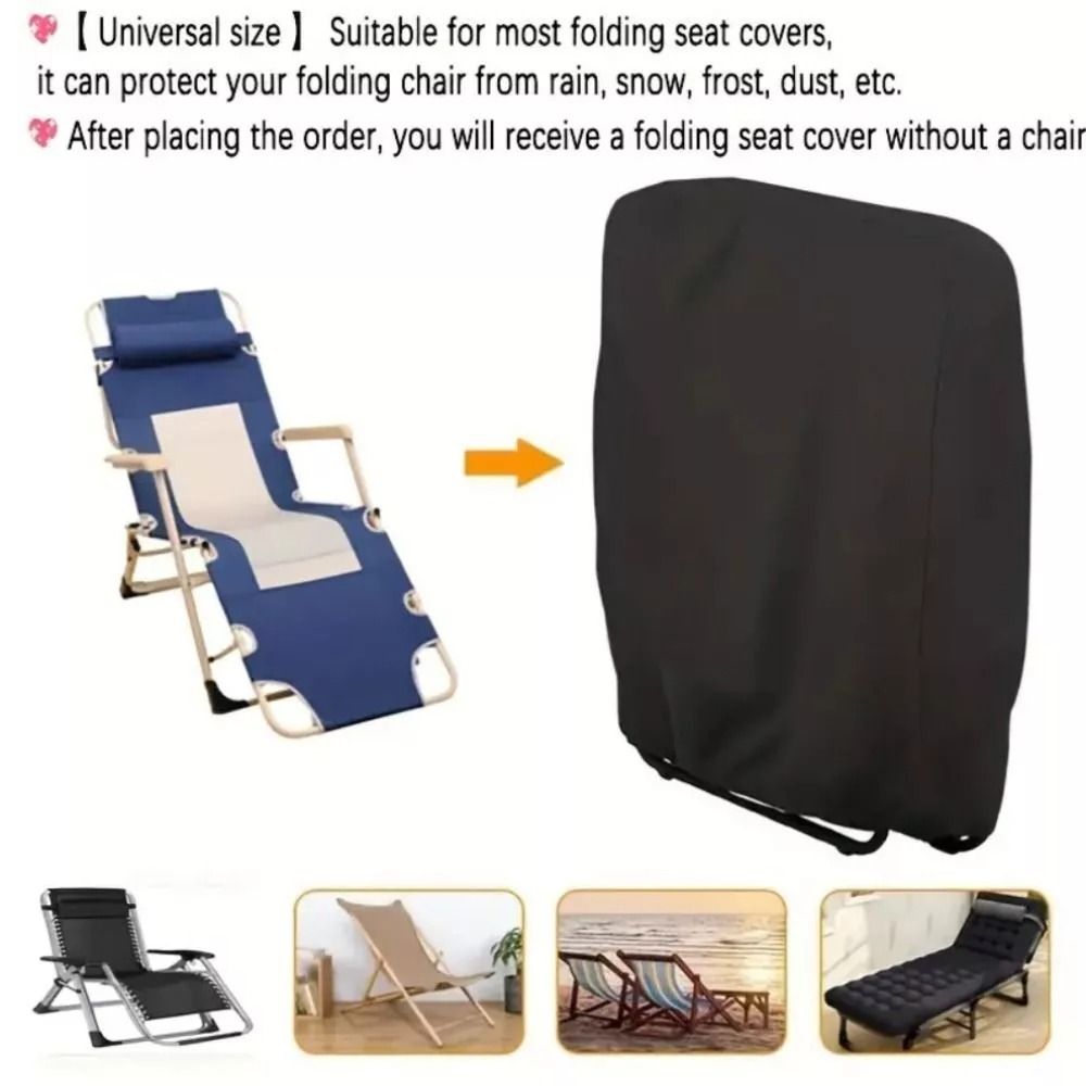 Pokrowiec na składane krzesło  – Outdoor Furniture Black recenzja i cena