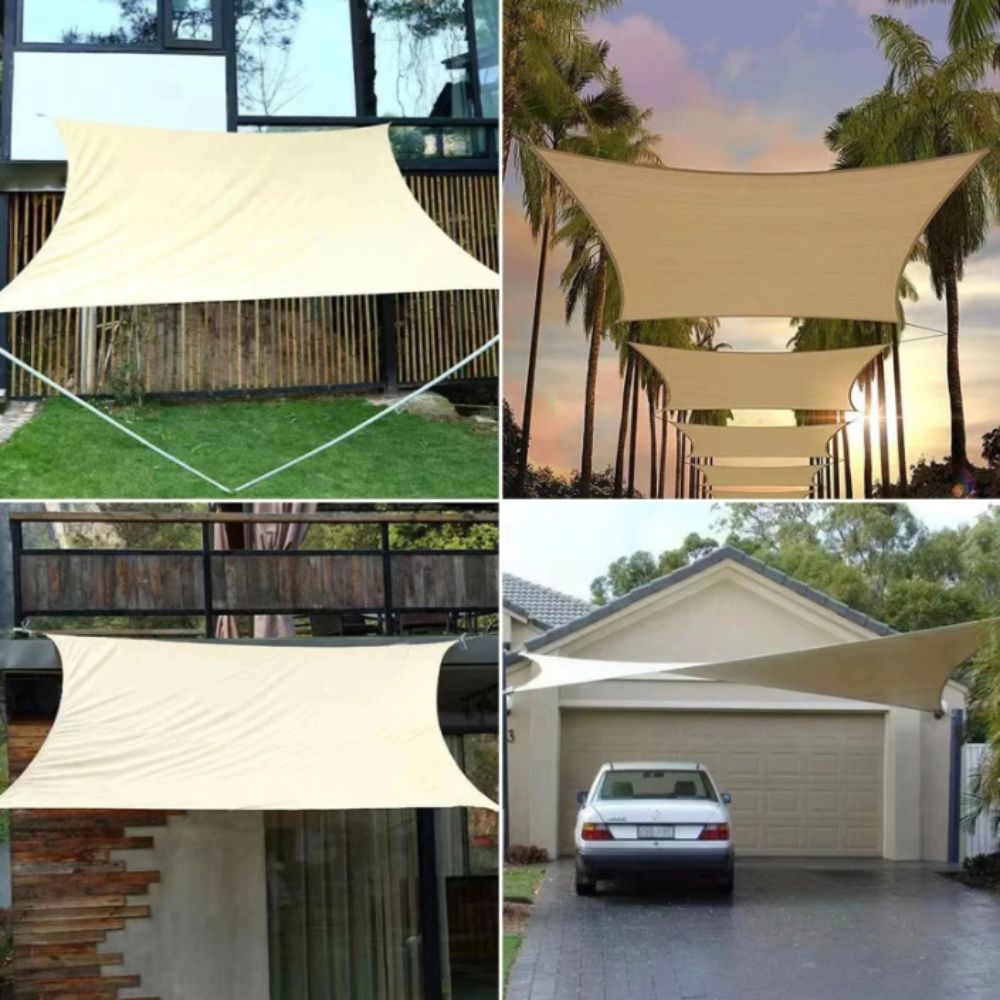 Wodoodporny żagiel przeciwsłon – Sun Sail Shade recenzja i cena