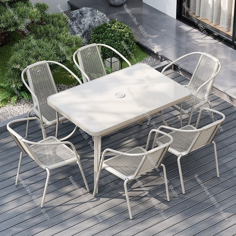 Zestaw mebli na balkon: składa – Outdoor Furniture Table And Chairs recenzja i cena