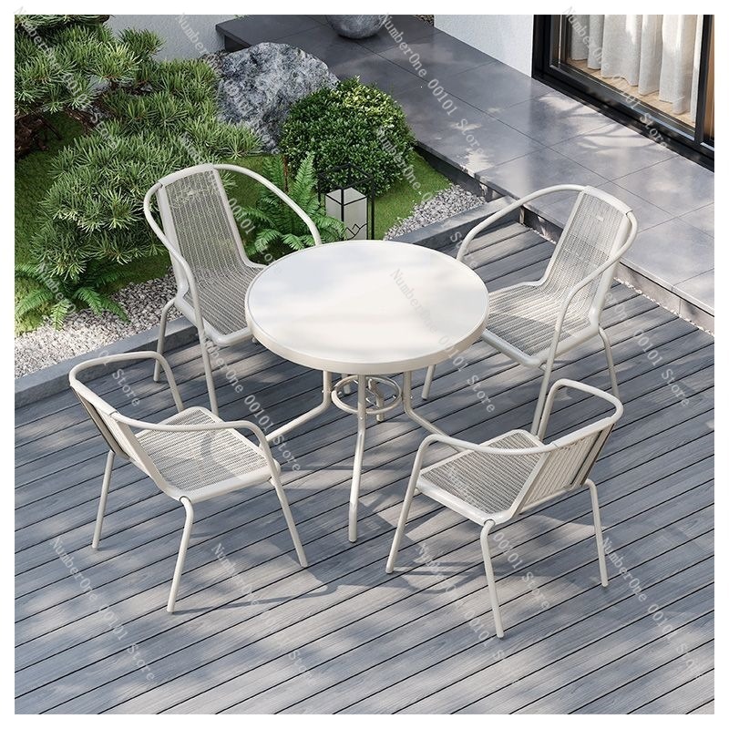 Zestaw mebli na balkon: składa – Outdoor Furniture Table And Chairs recenzja i cena