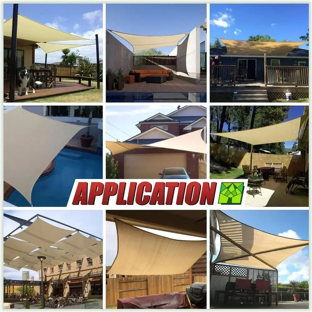 Beżowy żagiel przeciwsłoneczny – Sun Sail Shade recenzja i cena