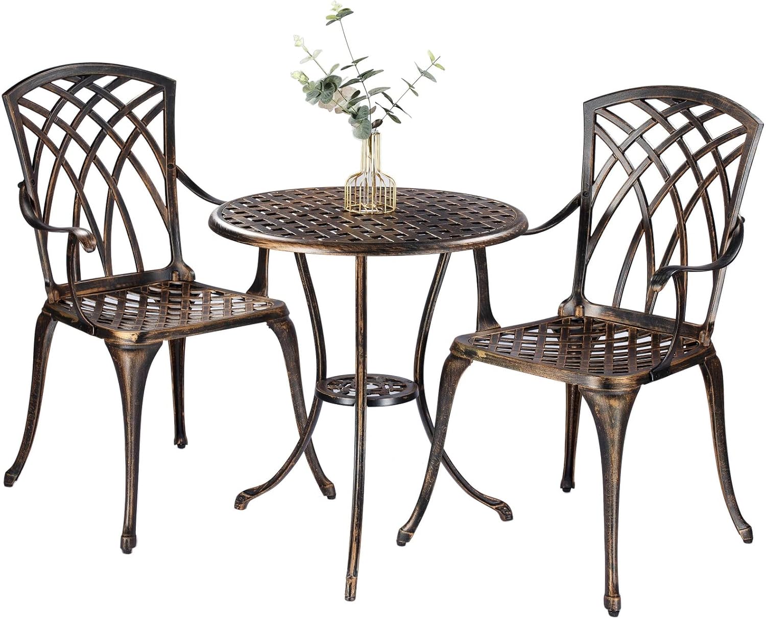 Zestaw bistro na zewnątrz, 3-c – Outdoor Furniture Aluminium recenzja i cena