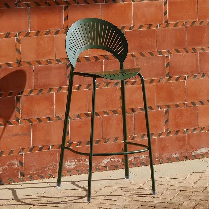 Wysokie Żółte Krzesła Barowe w – Outdoor Furniture Yellow recenzja i cena