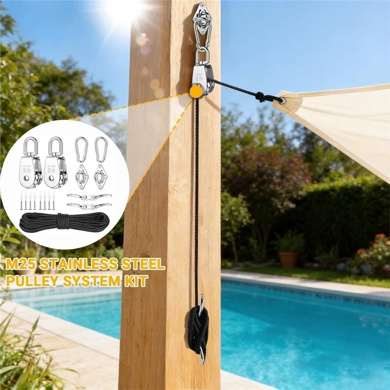 Bloczek linowy L60A z nylonową – Sun Sail Shade recenzja i cena