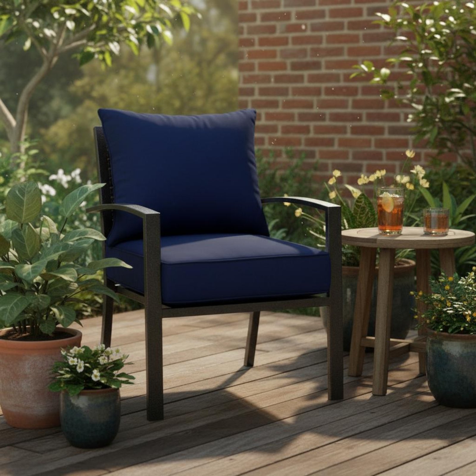 Poduszka na krzesło ogrodowe z – Outdoor Furniture Fabric recenzja i cena