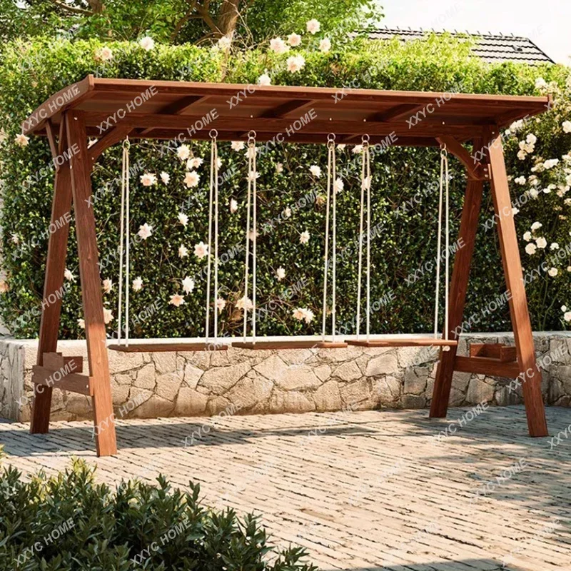Wyprzedaż! Drewniane huśtawki  – Outdoor Furniture In Sale recenzja i cena