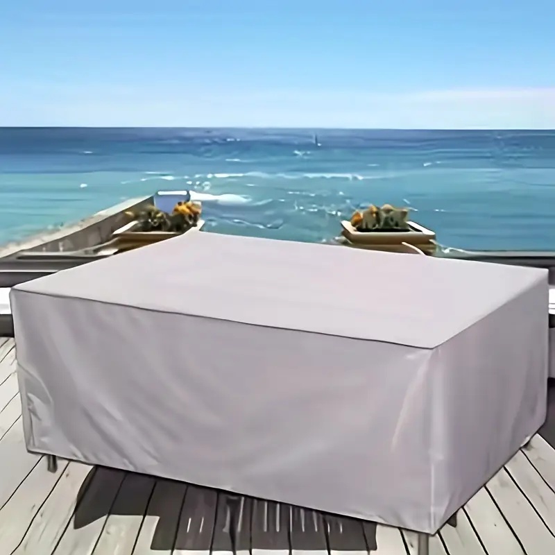 Srebrny pokrowiec ochronny z t – Outdoor Furniture Table And Chairs recenzja i cena