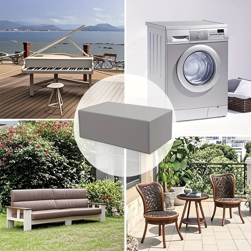 Srebrny pokrowiec ochronny z t – Outdoor Furniture Table And Chairs recenzja i cena